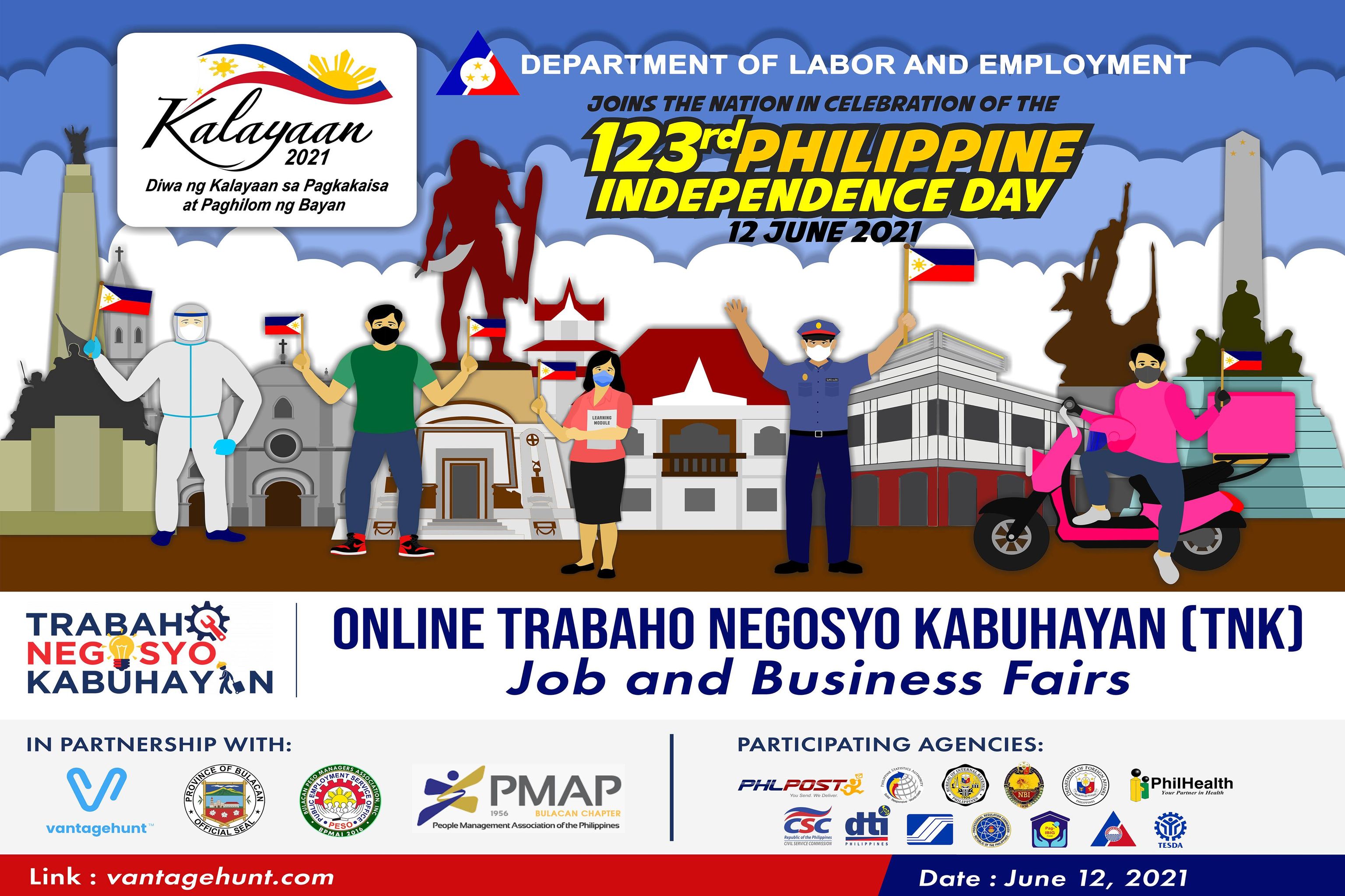 Peso Bulacan Independence Day Virtual Career Expo Vantagehunt